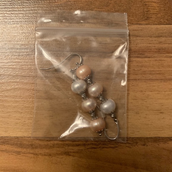 Imperial Pearls Sterling Silver 7-8mm Earrings - Picture 4 of 5